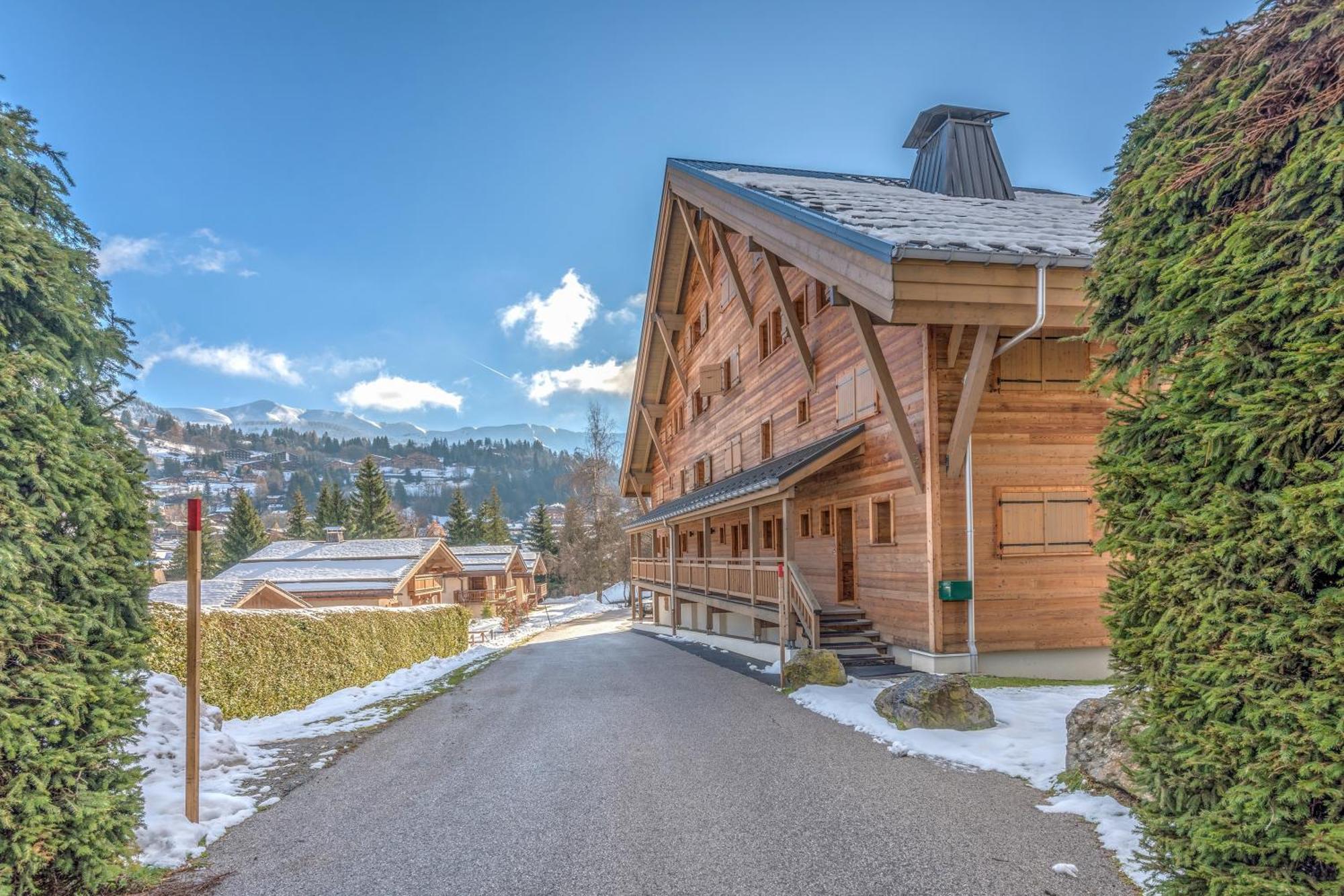 Arboreve - Station De Ski A Pied Vue Montagne Megeve Exterior photo