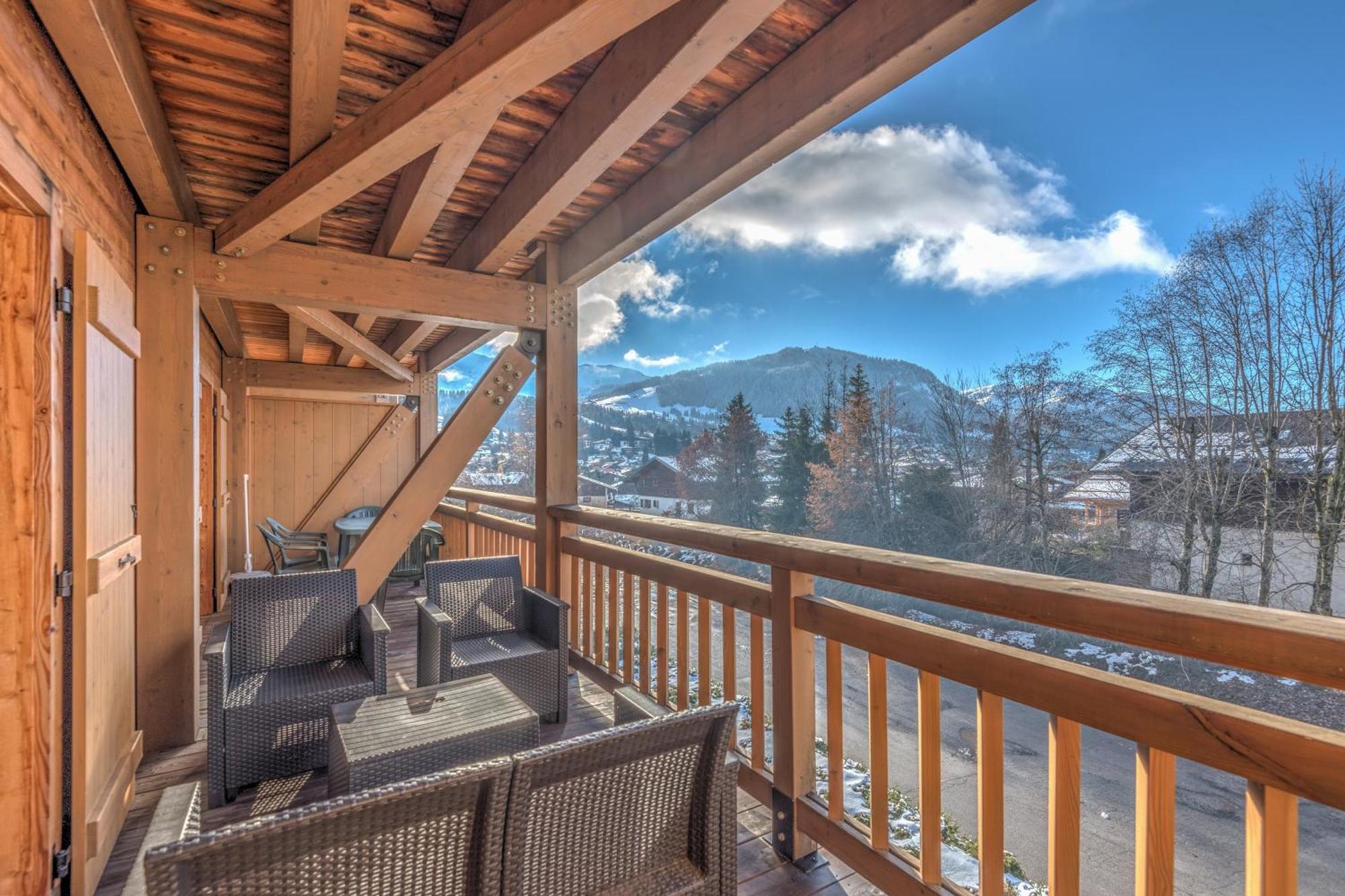 Arboreve - Station De Ski A Pied Vue Montagne Megeve Exterior photo