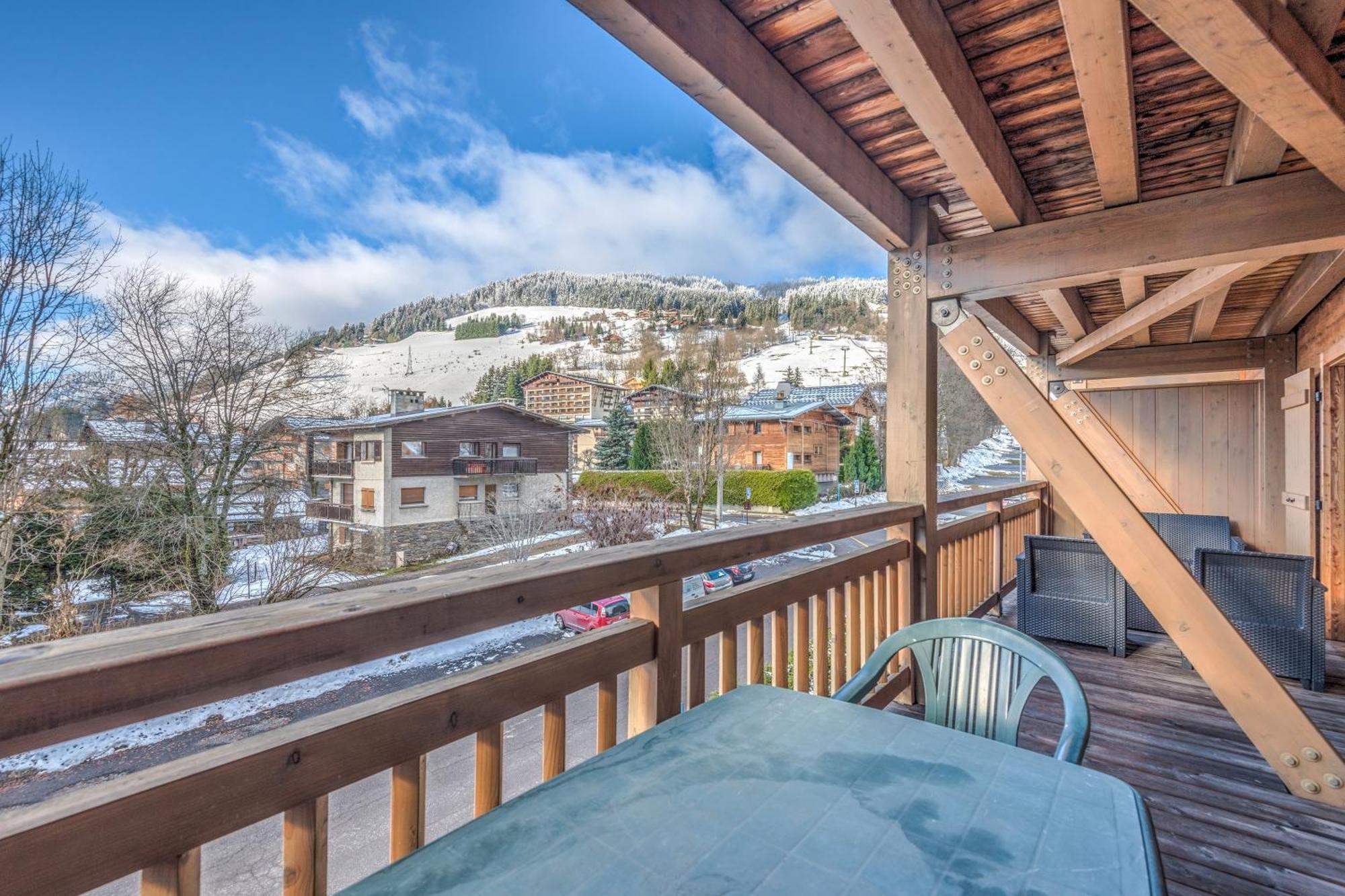 Arboreve - Station De Ski A Pied Vue Montagne Megeve Exterior photo